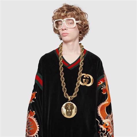 gucci dapper dan necklace price|dapper dan clothing online store.